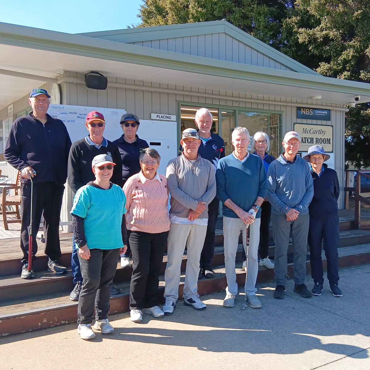 Service at the Club House